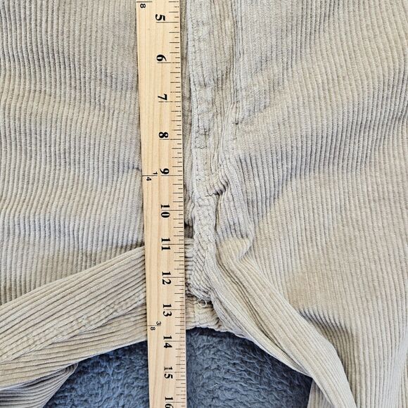 Empyre Tori Pants Women Size 10 Brown Corduroy Straight Skater Pant High Rise - Picture 4 of 11